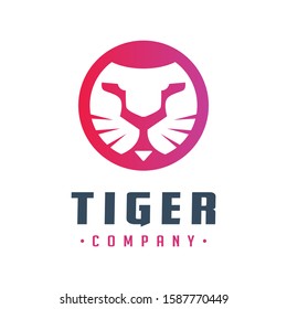 Tiger head logo design your company