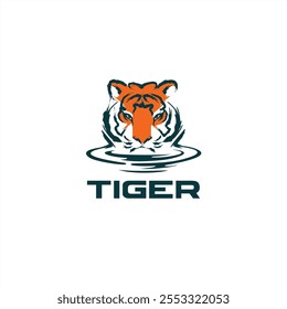 Tiger head logo, tiger, tiger face, tiger logo, logo fully editable vector logo