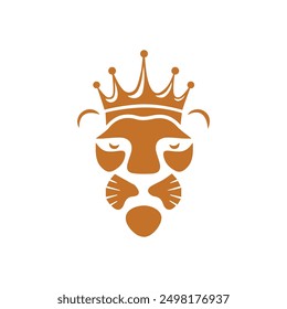 Tiger head logo. tiger face logo vector illustration.