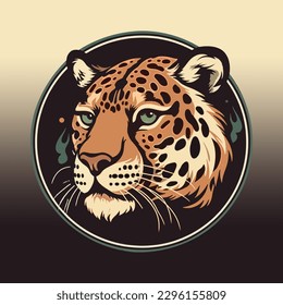 cabeza de tigre para logotipo o mascota