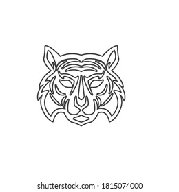 Tiger head logo and symbol vector