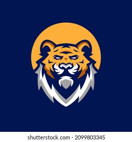 Tiger Head Logo Templates Designs