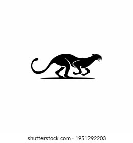 Tiger head silhouette, Vector tiger head, face for retro logos, 
roaring tiger vector illustration,emblems, badges, labels template.