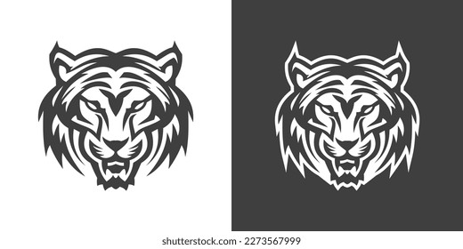 tiger head, tiger head tattoo, tiger head logo, tiger head mascot