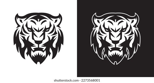 tiger head, tiger head tattoo, tiger head logo, tiger head mascot