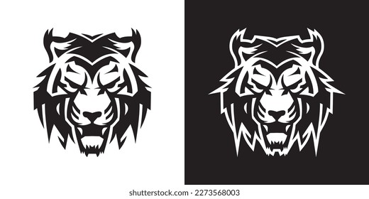 tiger head, tiger head tattoo, tiger head logo, tiger head mascot