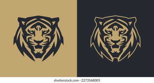 tiger head, tiger head tattoo, tiger head logo, tiger head mascot