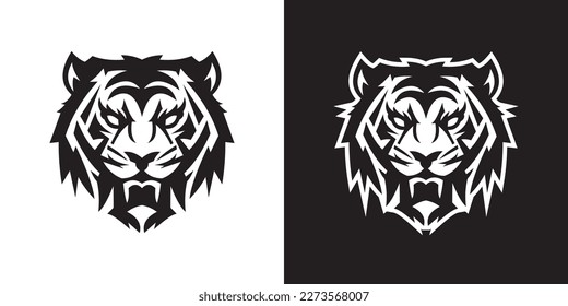 tiger head, tiger head tattoo, tiger head logo, tiger head mascot