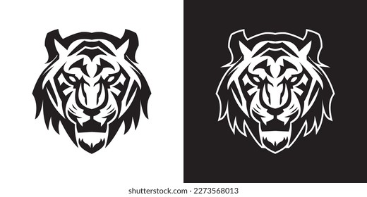 tiger head, tiger head tattoo, tiger head logo, tiger head mascot