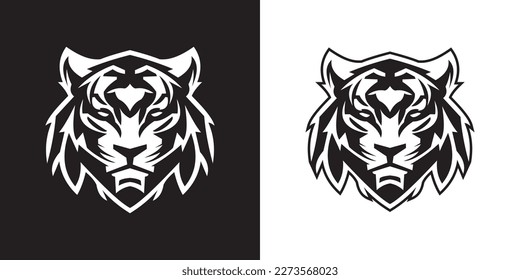 tiger head, tiger head tattoo, tiger head logo, tiger head mascot