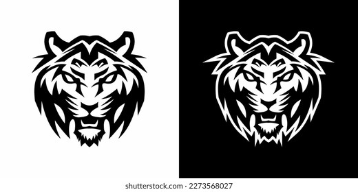 tiger head, tiger head tattoo, tiger head logo, tiger head mascot