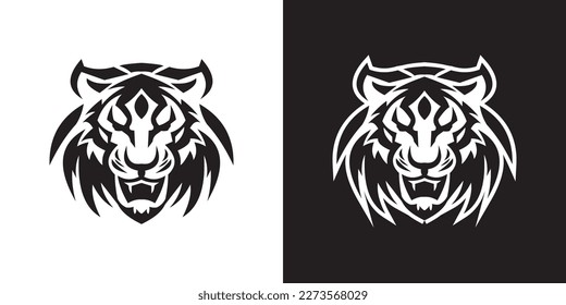 tiger head, tiger head tattoo, tiger head logo, tiger head mascot