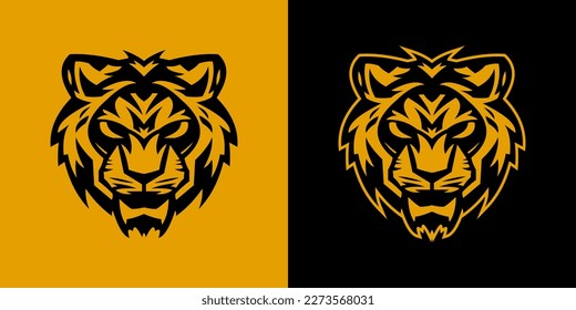 tiger head, tiger head tattoo, tiger head logo, tiger head mascot