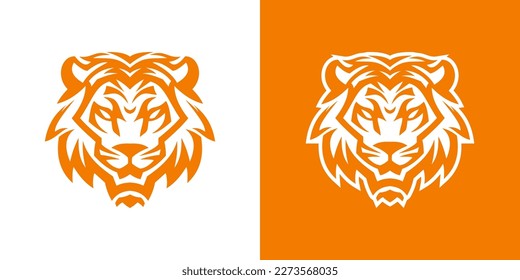 tiger head, tiger head tattoo, tiger head logo, tiger head mascot