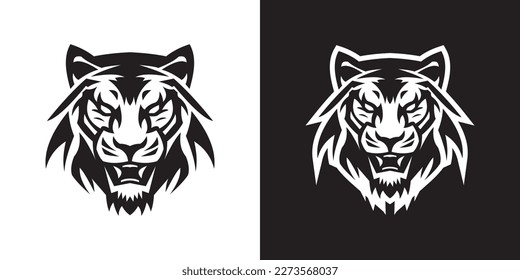 tiger head, tiger head tattoo, tiger head logo, tiger head mascot