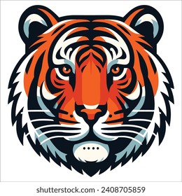 Tiger head , Tiger head vector