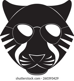 tiger head vector