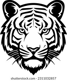 Tiger - High Quality Vector Logo - Vector illustration ideal for T-shirt graphic