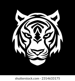 Tiger - High Quality Vector Logo - Vector illustration ideal for T-shirt graphic