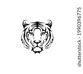 The tiger icon is black, on a white background.