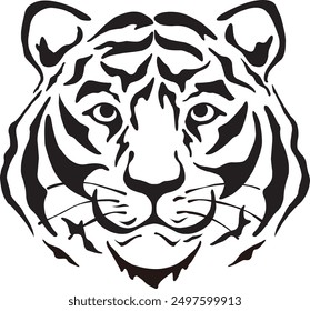 Tiger Icon Design Art | Vector Design