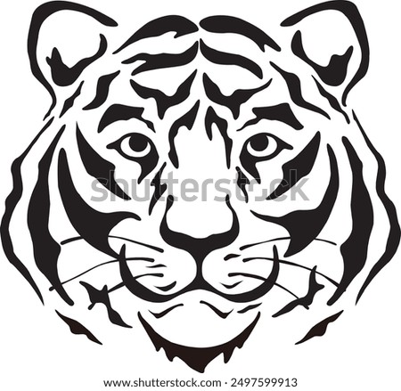 Tiger Icon Design Art | Vector Design