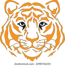 Tiger Icon Design | Color Art