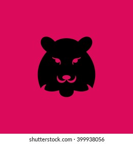 Tiger Icon. Eps-10.
