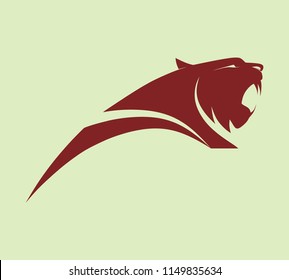 tiger icon illustration