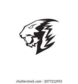 Tiger icon and symbol template illustration