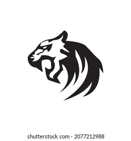 Tiger icon and symbol template illustration