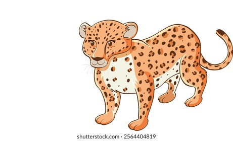 tiger icon vector concept with color