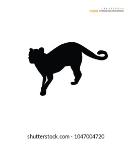 Tiger icon.vector illustration.