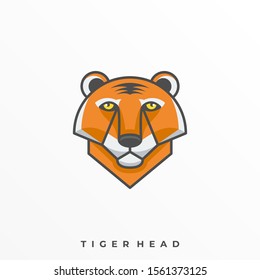 Tiger Illustration Vector Template, Suitable for Creative Industry, Multimedia, entertainment, Educations, Shop, and any related business