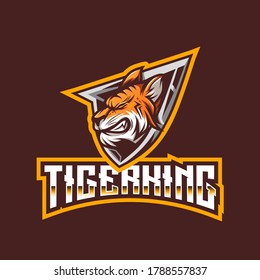 Tiger King Esport Logo Template