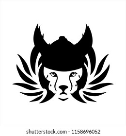 tiger king illustration in fantasy world