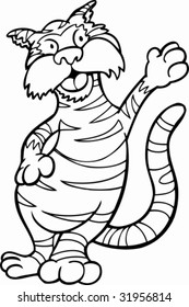 Tiger Line Art