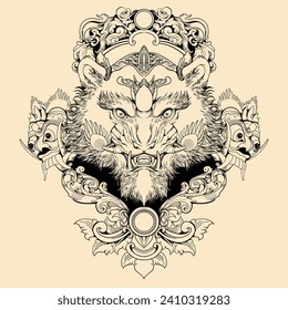 
Tiger Line art tattoo inspiration