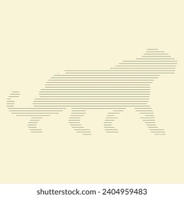 Tiger Line Art For Wall