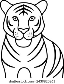 TIGER LINE ART,DESIGN ELEMENTS OR GRAPHIC RESOURCE