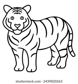 TIGER LINE ART,DESIGN ELEMENTS OR GRAPHIC RESOURCE