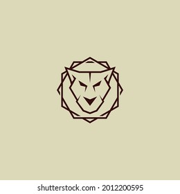 tiger line logo simple ans strong