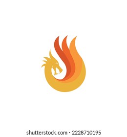Tiger logo with circle design template