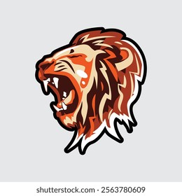 Tiger logo concept graphic illustration