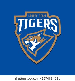 Tiger Logo Design for Team Sports