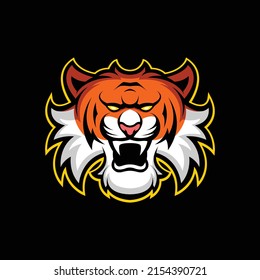 tiger logo esport for commercial use
