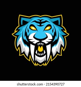 tiger logo esport for commercial use