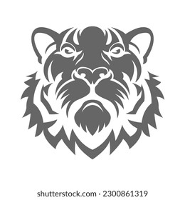 Tiger logo icon design illustration
