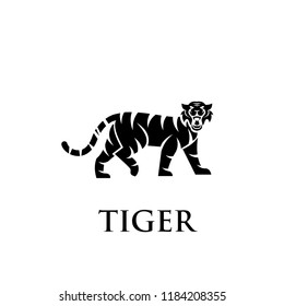 tiger logo icon designs vector