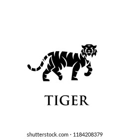 tiger logo icon designs vector